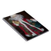 Klassischer Weihnachtsmann: Ein zeitloses Urlaubss Notizblock (Rechte Seite)