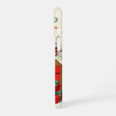 Klassischer Weihnachtsmann iPhone 16 Hülle (Linke Seite)