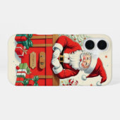 Klassischer Weihnachtsmann iPhone 16 Hülle (Rückseite (Horizontal))