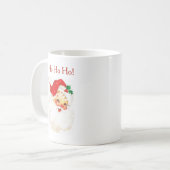 Klassischer Weihnachtsmann Kaffeetasse (Vorderseite Links)