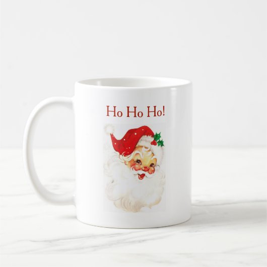 Klassischer Weihnachtsmann Kaffeetasse (Links)