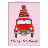 Klassischer Weihnachtswagen (Vorne)