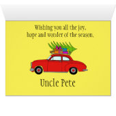 Klassischer Weihnachtswagen nach Maß (Innenansicht Horizontal (Unten))