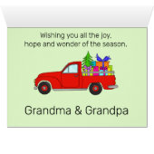 Klassischer Weihnachtswagen nach Maß (Innenansicht Horizontal (Unten))