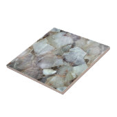 Klassischer weißer Quarz Print Backsplash Fliese (Seite)