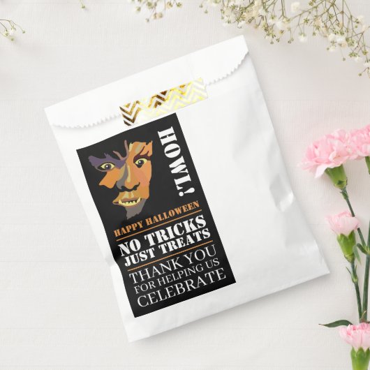 Klassischer Werwolf, Halloween-Party Geschenktütchen (Versiegelt)