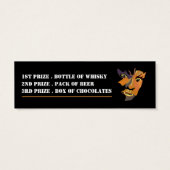 Klassischer Werwolf, Halloween-Wettbewerbstickets (Rückseite)