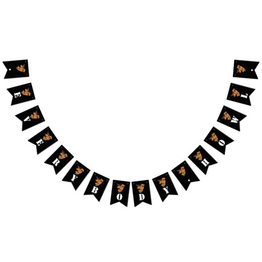 Klassischer Werwolf, Jederman Howl Wimpelkette (Alle)