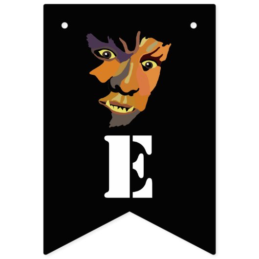 Klassischer Werwolf, Jederman Howl Wimpelkette (Zweite Fahne)