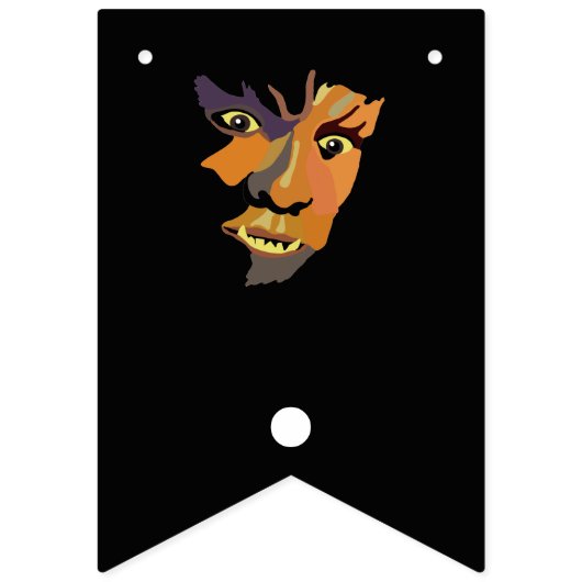 Klassischer Werwolf, Jederman Howl Wimpelkette (Erste Fahne)