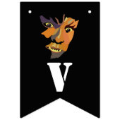 Klassischer Werwolf, Jederman Howl Wimpelkette (Dritte Fahne)