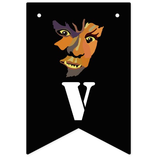 Klassischer Werwolf, Jederman Howl Wimpelkette (Dritte Fahne)