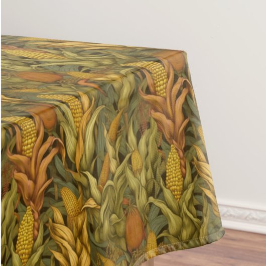 Klassischer William Morris Herbstmais  Tischdecke