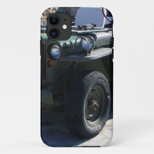 Klassischer Willys Jeep. Case-Mate iPhone Hülle (Rückseite)