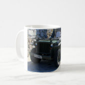 Klassischer Willys Jeep. Kaffeetasse (Vorderseite Links)