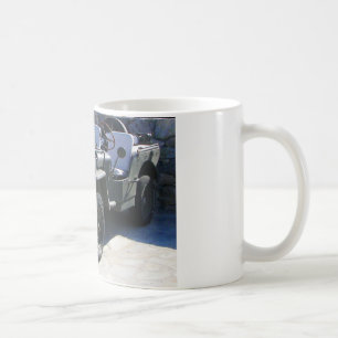 Klassischer Willys Jeep. Kaffeetasse