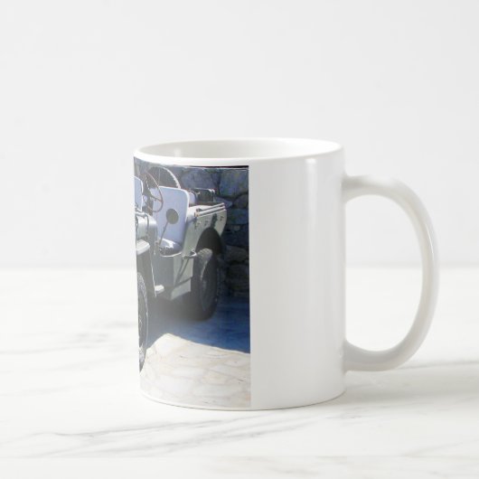 Klassischer Willys Jeep. Kaffeetasse (Rechts)
