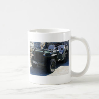 Klassischer Willys Jeep. Kaffeetasse