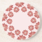 klassischer Wintergarten Weihnachtskork Getränkeuntersetzer (Vorne)