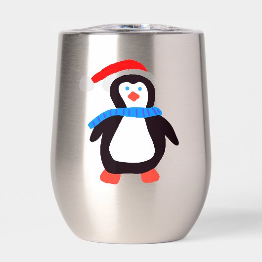 Klassischer Winterpinguin (Vorderseite)