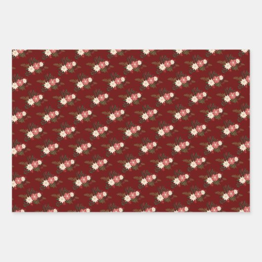 Klassischer Winterurlaub Geschenkpapier Set (Vorderseite 2)