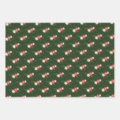 Klassischer Winterurlaub Geschenkpapier Set (Vorderseite)