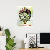 Klassischer Wizard of Oz Royalty Poster (Heimbüro)