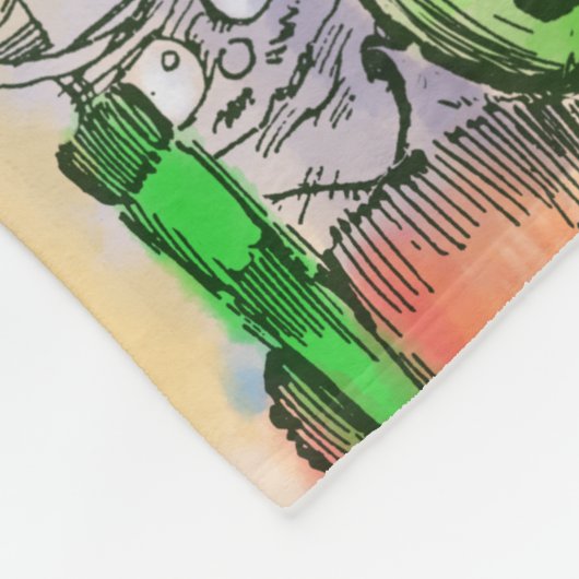 KLASSISCHER WIZARD VON OZ FLEECE BLANKET (Ecke)