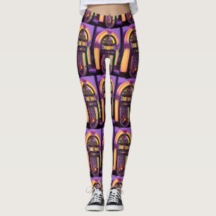 Klassischer Wurlitzer Musikautomat Leggings