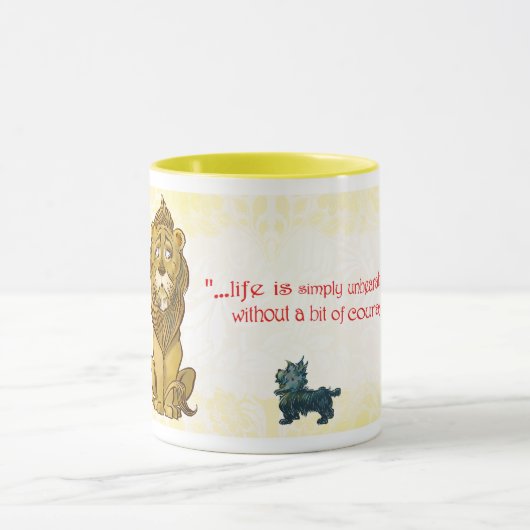 Klassischer Zauberer für Oz Courage Tasse (Zentrum)