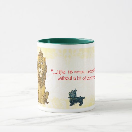 Klassischer Zauberer für Oz Courage Tasse (Zentrum)