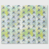 Klassischer Zauberer für Oz Geburtstagsverpackungs Geschenkpapier (Flach)