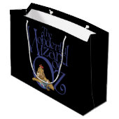 Klassischer Zauberer für Oz Geschenktasche mit Roy Große Geschenktüte (Rückseite Schrägansicht)