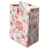 Klassischer Zauberer für Oz Geschenktasche mit Roy Mittlere Geschenktüte (Rückseite Schrägansicht)