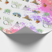 Klassischer Zauberer für Oz Platsch Wrap Paper Geschenkpapier (Ecke)