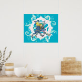 Klassischer Zauberer für Oz Poster (Küche)