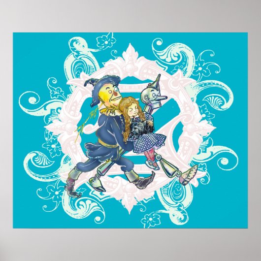 Klassischer Zauberer für Oz Poster (Vorne)