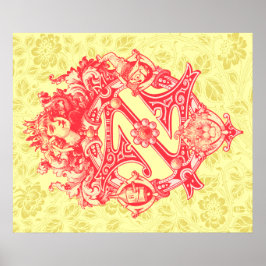 Klassischer Zauberer für Oz Poster