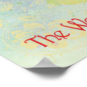 Klassischer Zauberer für Oz Royalty Poster (Ecke)