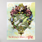 Klassischer Zauberer für Oz Royalty Poster (Vorne)