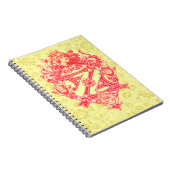 Klassischer Zauberer für Oz Spiral Notebook Notizblock (Rechte Seite)