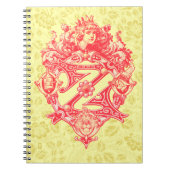 Klassischer Zauberer für Oz Spiral Notebook Notizblock (Vorderseite)