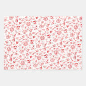 Klassischer Zauberer für Oz Weihnachten - 3 farbig Geschenkpapier Set (Vorderseite)