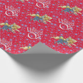 Klassischer Zauberer für Oz Weihnachtswrapping Pap Geschenkpapier (Ecke)