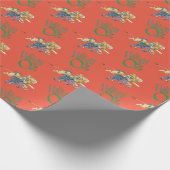 Klassischer Zauberer für Oz Weihnachtswrapping Pap Geschenkpapier (Ecke)