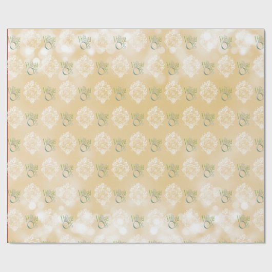Klassischer Zauberer für Oz Weihnachtswrapping Pap Geschenkpapier (Flach)