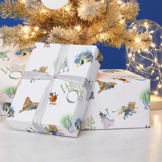 Klassischer Zauberer für Oz Weihnachtswrapping Pap Geschenkpapier (Feiertage)