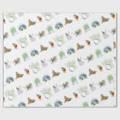 Klassischer Zauberer für Oz Weihnachtswrapping Pap Geschenkpapier (Flach)