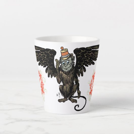 Klassischer Zauberer für Oz-Winged-Affen-Tasse Milchtasse (Vorderseite)