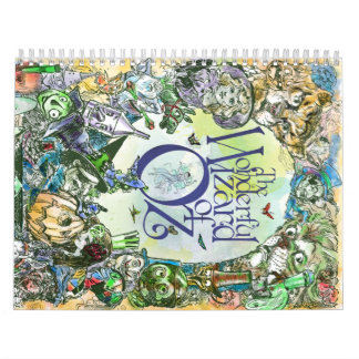 KLASSISCHER ZAUBERER VON OZ HORIZONTAL - Beliebige Kalender